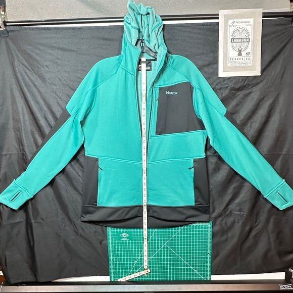 MARMOT® Performance Full-Zip Hoodie / Mens XL - Picture 11 of 14